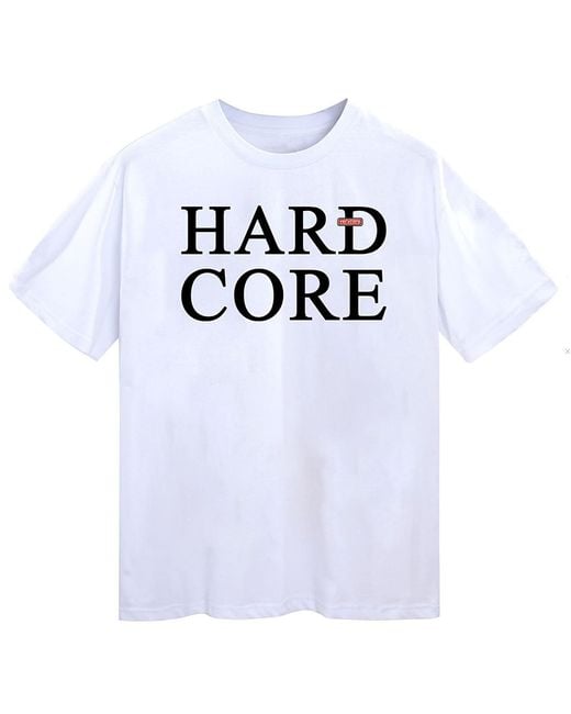 VERYRARE White Hardcore Tee for men