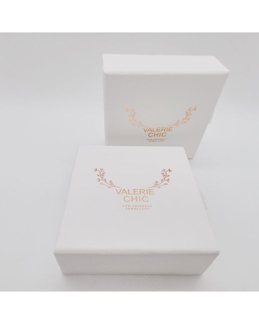 VALERIE CHIC Metallic Butterfly Mother Of Pearl Earrings