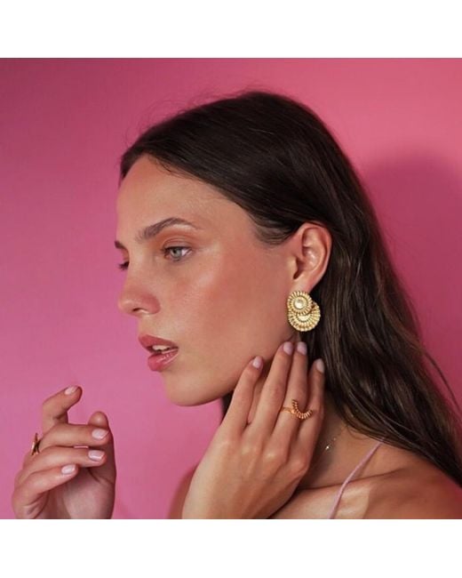 Sophie Simone Designs Yellow Earrings Amare