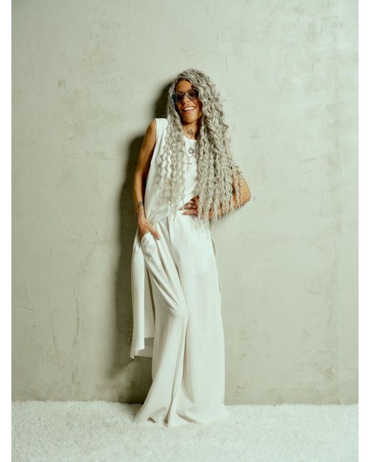 Clothes by Locker Room White Sleeveless Maxi Tunic