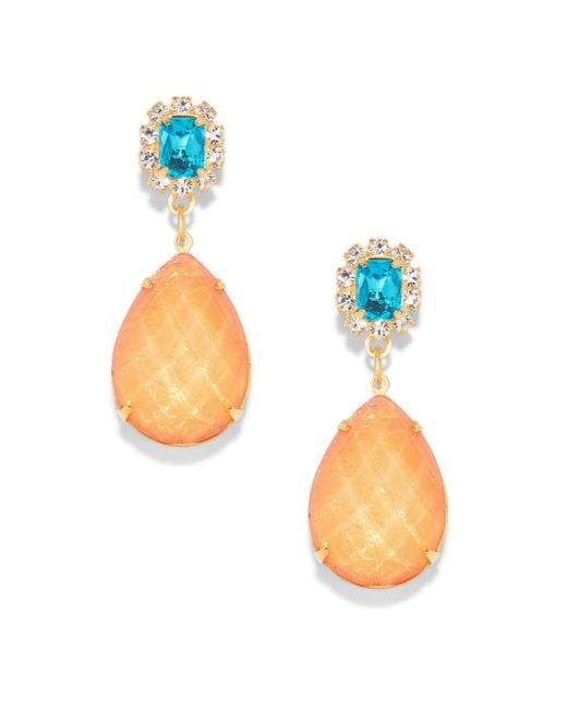 The Pink Reef Metallic Austria Earring