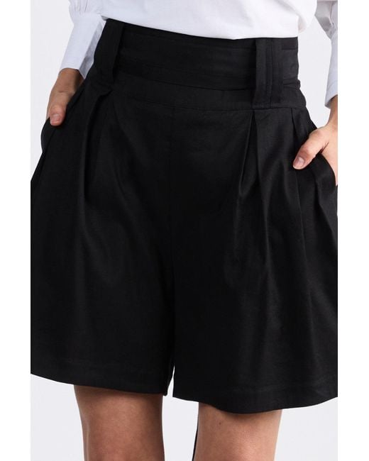 Dref Black Florence High Waisted Short