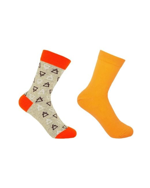 Peper Harow - Made in England Orange Elements & Classic Socks Bundle