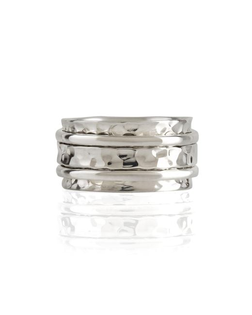 Charlotte's Web Jewellery Metallic Karma Abundance Spinning Ring & Bangle Gift Set