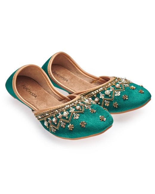 Fuchsia Shoes Blue Heer Bloom