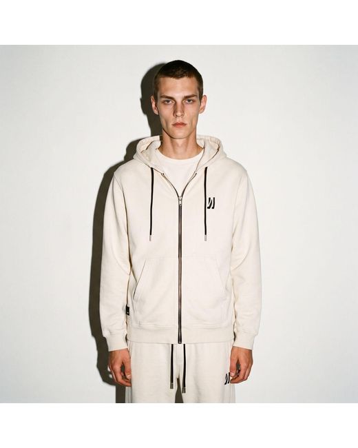 Comune Natural Neutrals Luka Zip-Up for men
