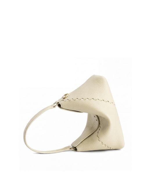 Orange Cube Natural Vina Shoulder Bag