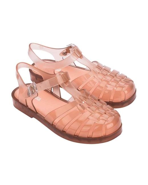 Melissa Pink Neutrals Possession Jelly Sandal
