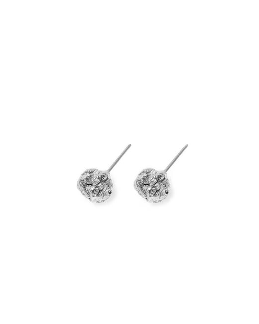 EVA REMENYI Metallic Archaic Stud Earrings