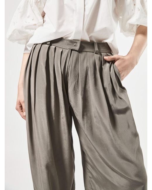 Helene Galwas Multicolor Pants With Wide Leg