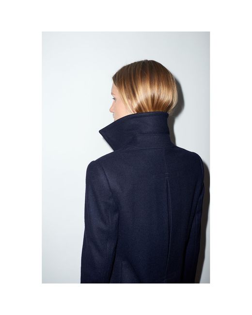 Hegarty Blue Pea Coat