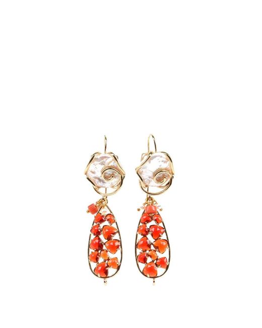 Addicted Red Iuventas Color Earrings