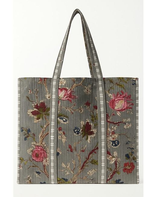 Conscious Yoga Collective Green The Floral Tote