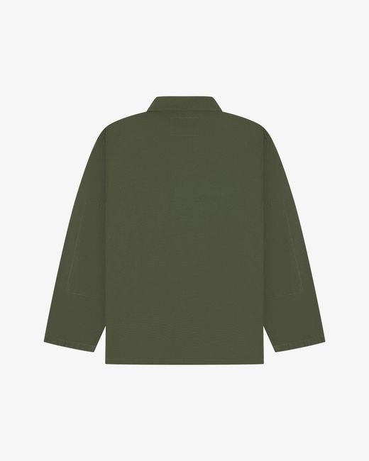 Uskees Green Overshirt for men