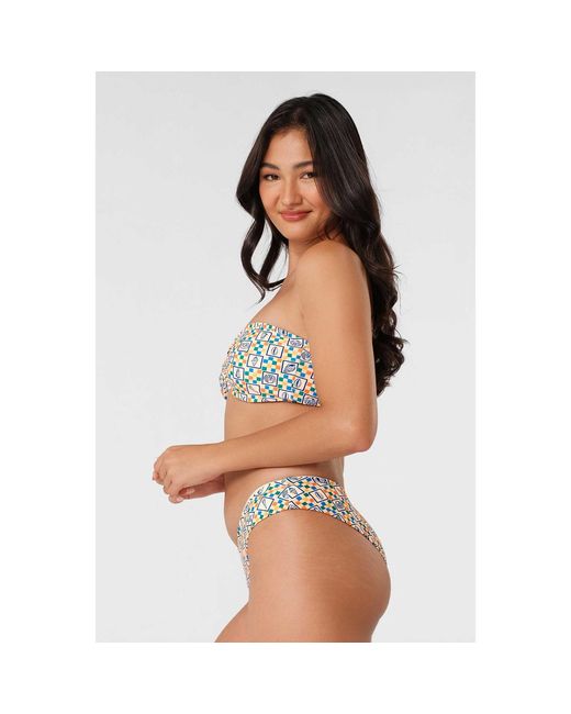 Blackbough Swim Multicolor Shelby Bandeau Top Conch Crush