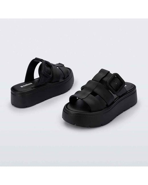 Melissa Black Pump Platform Sandal