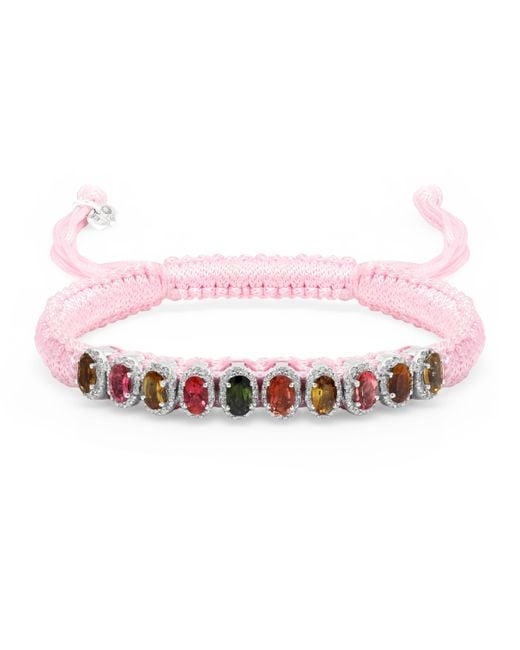 Caravan of Stones Pink Baby Mini Lisse Bracelet