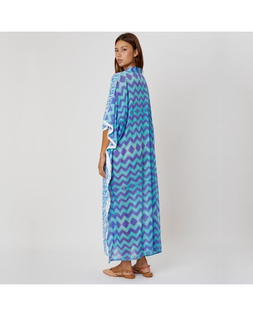 Casa Atelier by Ferdinando Fusco Blue Poseidon Cover Up