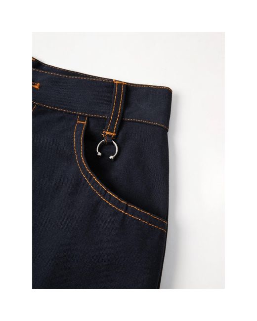 Jakke Blue Pierced Jeans