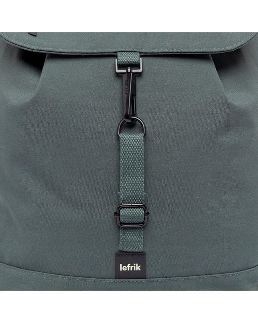 Lefrik Gray Kaut Backpack Leaf for men