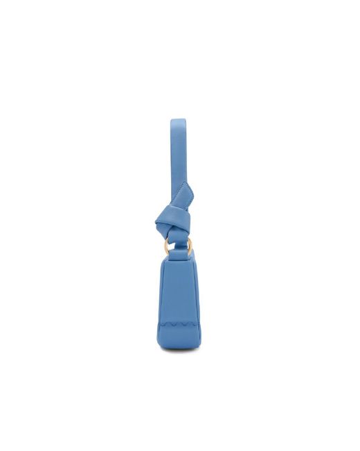 Orange Cube Blue Square Stitch Cushion Shoulder Bag