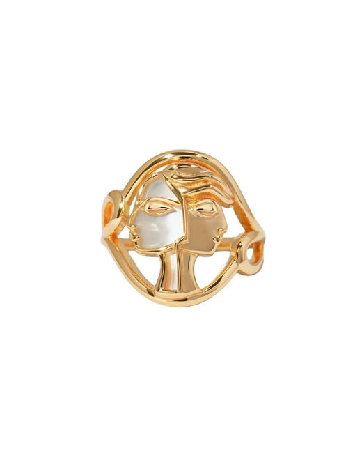 MARIE JUNE Jewelry Metallic Mirrored Souls Ring