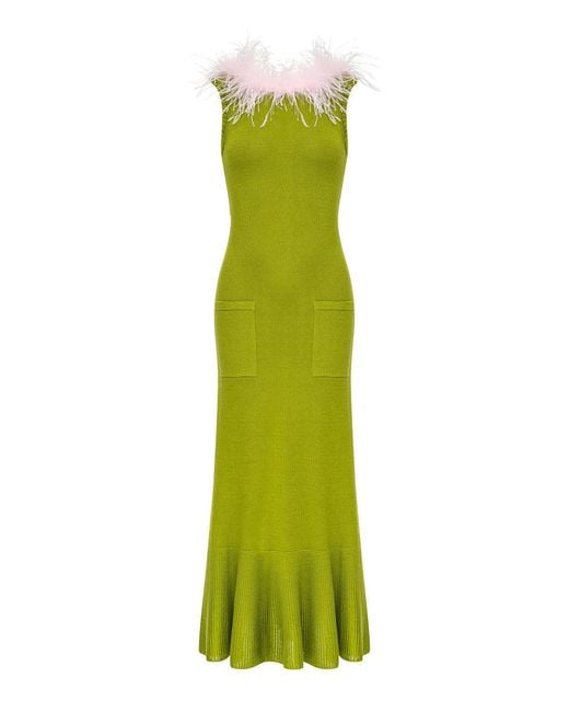 Andreeva Green Knit Dress