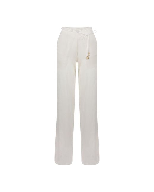Bianca Resortwear White Paloma Trousers