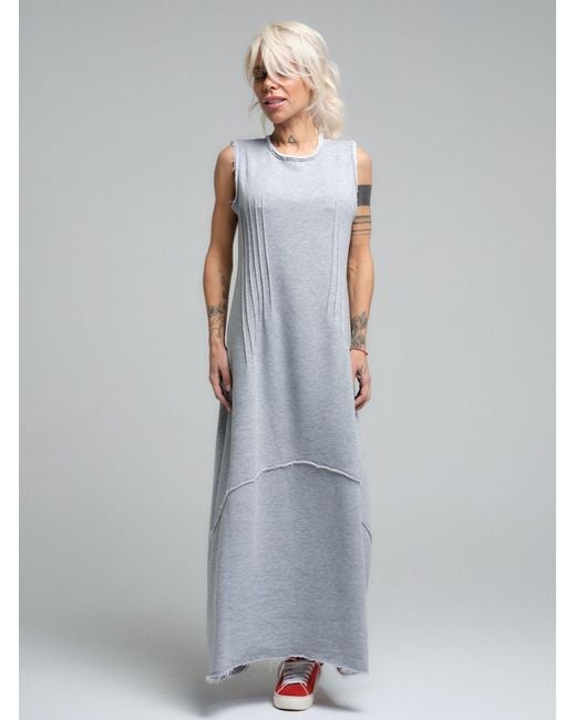Clothes by Locker Room Gray Relaxed-Fit Maxi Dress