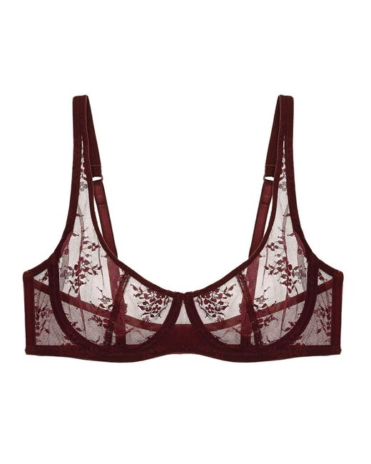 Journelle Brown Romy Demi Bra Marron