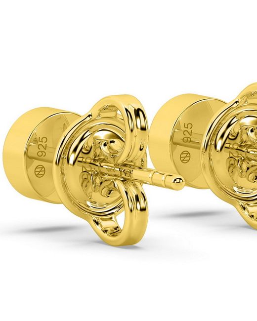 Onia Metallic Round Studs