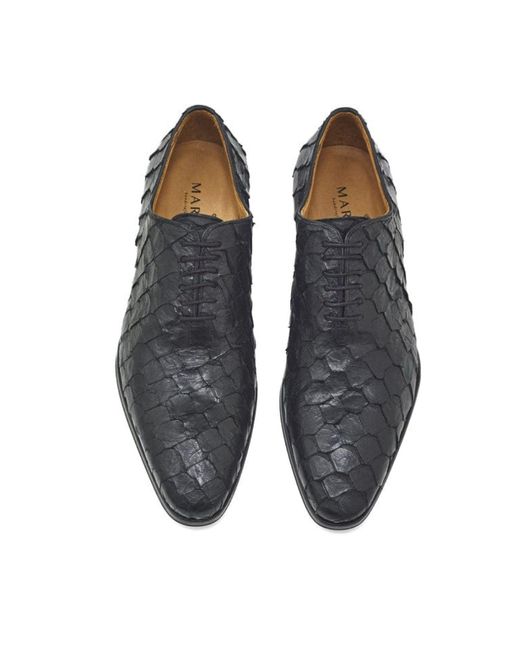 Mariano Shoes Blue Palmela Oxford for men