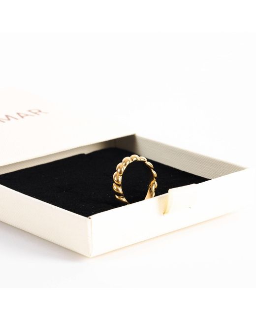 Lei & Mar Co. Metallic The Amelie Ring