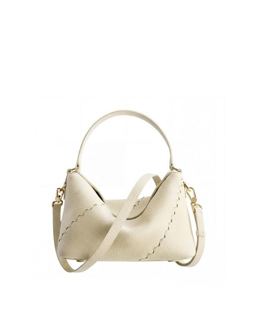 Orange Cube Natural Vina Shoulder Bag