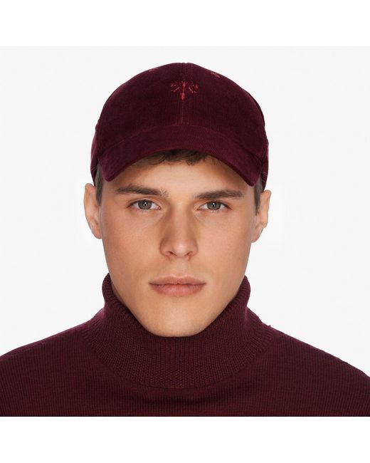 PLACE OF ELMS Red Cabernet Cap for men