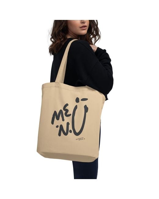 Anchor and Crew Natural Neutrals Neutral Twelve Me.N.U Editions Recycled Cotton Tote Bag