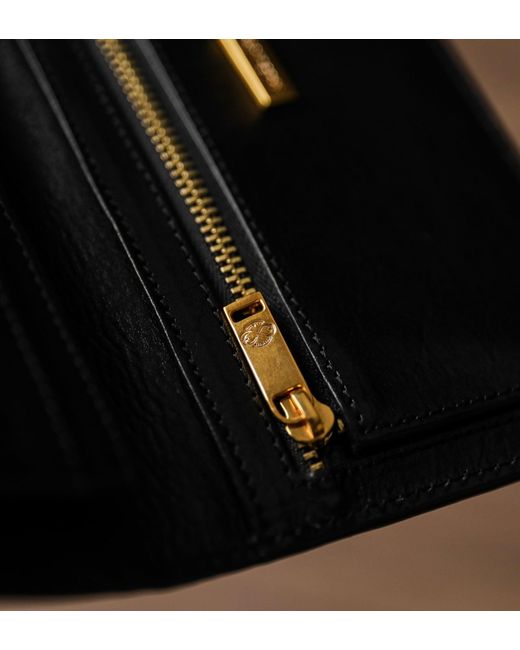 Time Resistance Black A Coat Wallet For