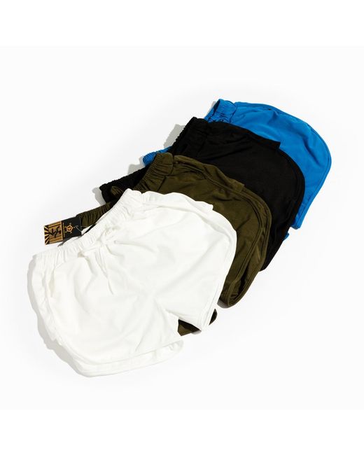 Chuks Collins Blue Act Self Short Shorts