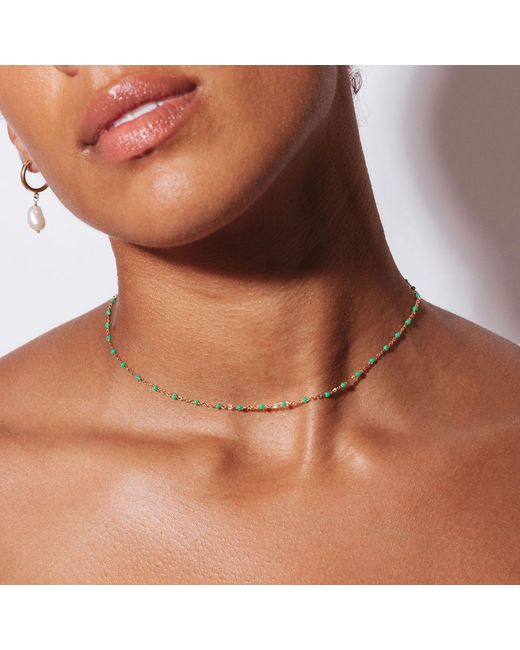 SET & STONES Metallic Kaz Necklace