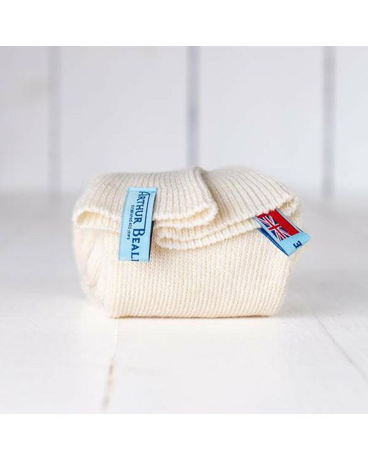 Arthur Beale White Arctic Seaboot Socks
