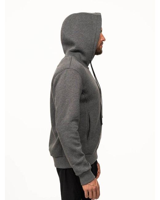 Saved Lab Gray Zip Hoodie for men