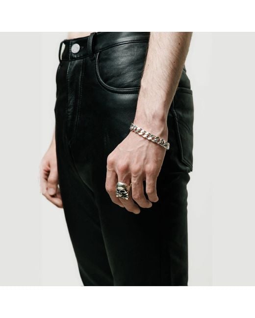 Other Uk Metallic 120 Curb Bracelet