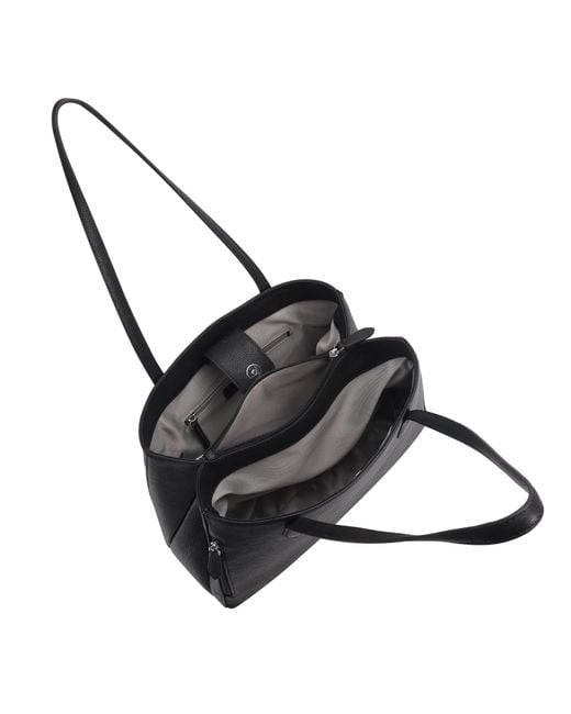 Lloyd Baker Black Adelaide Leather Shoulder Bag