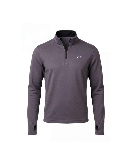 Saved Lab Blue Quarter Zip for men