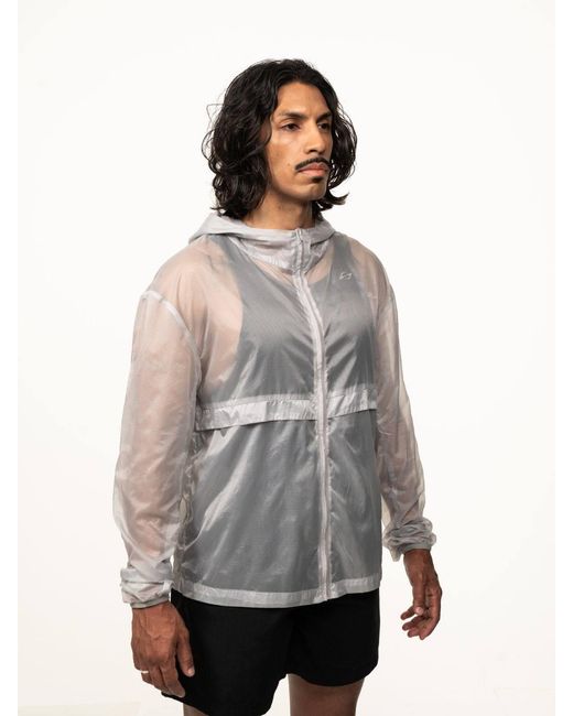 Saved Lab Gray Ultralight Windbreaker for men