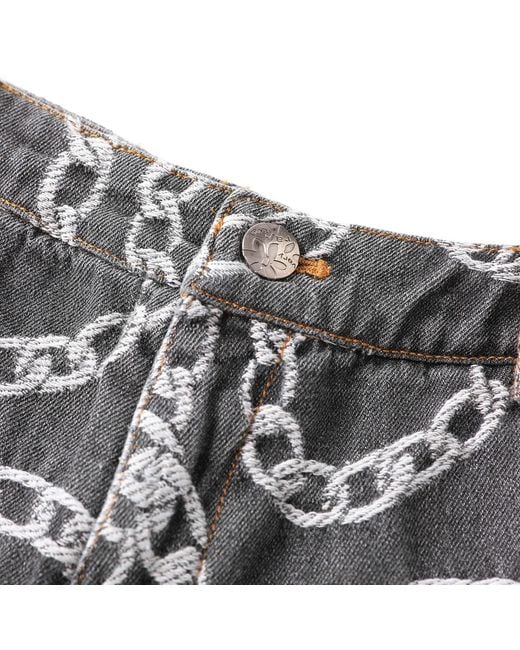 VERYRARE Gray Chains Ash Pants for men
