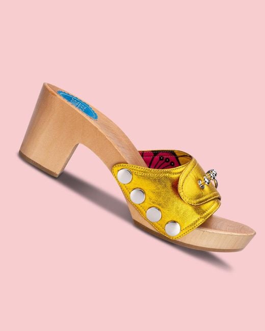 Nique Forde Yellow Sunset Georgie Sandals