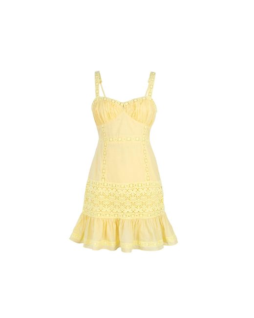 SECRET MISSION Yellow Deborah Dress
