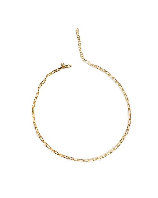 The Jewellery Store London Metallic Paper Clip Chain Necklace