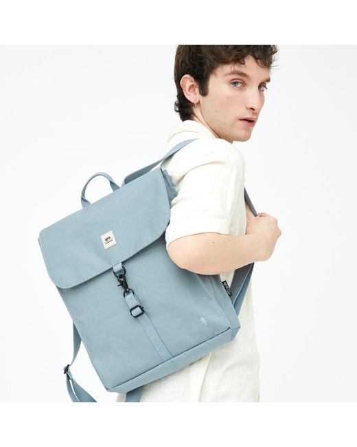 Lefrik Blue Handy Mini Backpack Stone